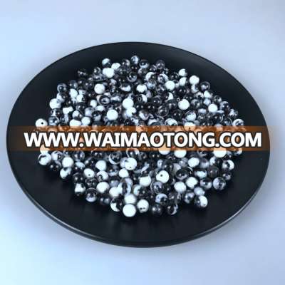 Factory supply 7mm gemstone ball with half hole