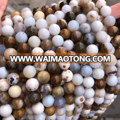 China factory natural opal 10mm stone round beads for DIY jewelry